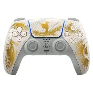 دسته بازی پلی استیشن 5 سونی مدل DualSense Ghost of Yotei Gold Limited Edition