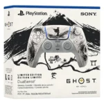 دسته بازی پلی استیشن 5 سونی مدل DualSense Ghost of Yotei Black Limited Edition