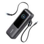 پاوربانک 100 وات انکر مدل A1695 ظرفیت 25000 میلی آمپر ساعت به همراه دو کابل USB-C
