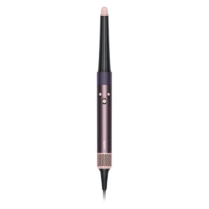 سشوار برس‌دار حالت‌دهنده 1300 وات دایسون مدل Airwrap id HS08 Straight+Wavy، موتور BLDC، وزن 630 گرم، دارای سری شانه‌دار، سری برس‌دار گرد پهن، کیف نگه‌دارنده، خشک‌کن ملایم، متمرکز‌کننده باریک، متمرکز‌کننده پهن با ویژگی فرکنندگی، صاف‌کنندگی، حجم‌دهندگی