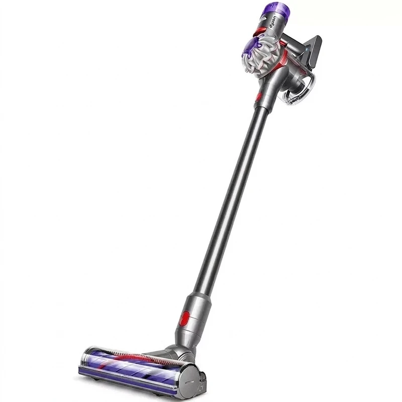 جارو شارژی عصایی دایسون مدل V8 Absolute با مکش قدرتمند تا 40 دقیقه، فیلتر HEPA قابل شستوشو و تخلیه بهداشتی مخزن جارو شارژی عصایی دایسون مدل V8 Absolute با مکش قدرتمند تا 40 دقیقه، فیلتر HEPA قابل شستوشو و تخلیه بهداشتی مخزن